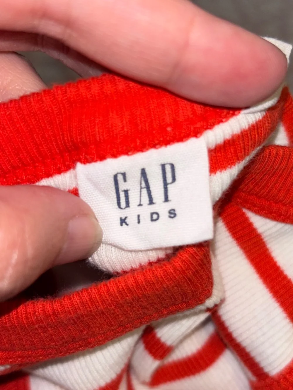 Red and White Striped Tank Top - Gap Kids (Sz 10)